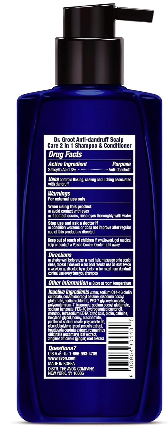Shampooing Antichute Antipelliculaire Dr. Groot