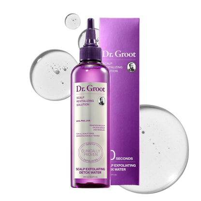 Dr. Groot Solución Revitalizante del Cuero Cabelludo Agua Exfoliante Detox para el Cuero Cabelludo