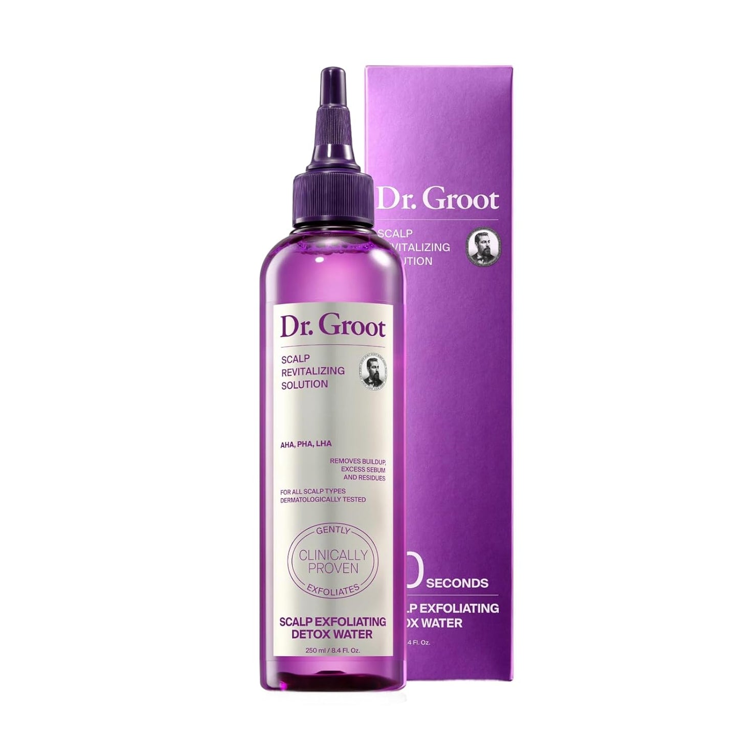 Dr. Groot Solución Revitalizante del Cuero Cabelludo Agua Exfoliante Detox para el Cuero Cabelludo
